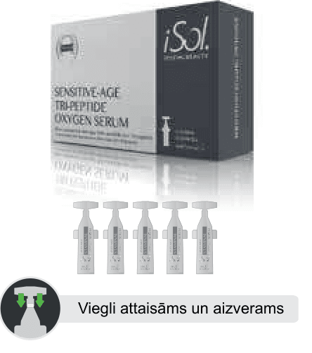 Intensīvs pretnovecošanās / jutīgas ādas serums ar Tri-Peptīdiem